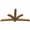 Ekena Millwork Davenport Rough Sawn Timber Gable Bracket, Western Red Cedar, 96"W x 52"H x 4"D x 6"F, 13/12 Pitch GBW096X52X0406DAV00RWR - alternate 4